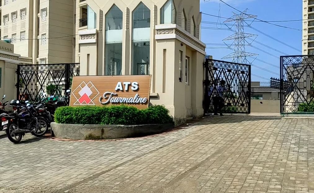 3 BHK Flats for sale in ATS Tourmaline entrance