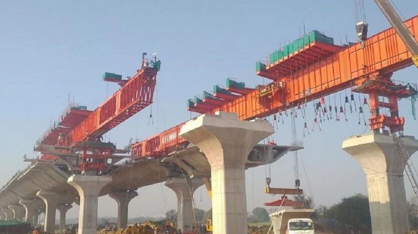 Dwarka Expressway Construction in Haryana Region