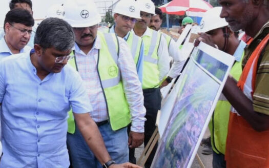 The NHAI chief conducts an inspection of Dwarka expressway, identifying missing links, alignments, and drainage issues